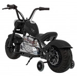Elektrická motorka Chopper Warrior - čierna